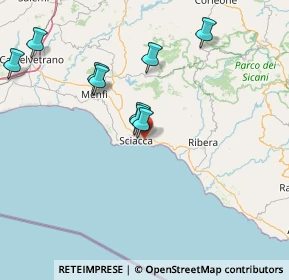 Mappa Via Fondo Bentivegna, 92019 Sciacca AG, Italia (21.24364)