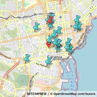 Mappa Via Sant'Elena, 95124 Catania CT, Italia (0.9355)