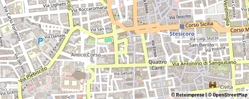 Mappa Katania