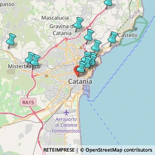 Mappa Via Sant'Elena, 95124 Catania CT, Italia (4.31308)