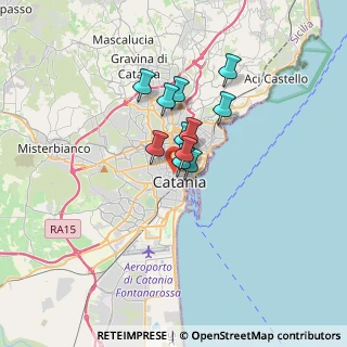 Mappa Via Sant'Elena, 95124 Catania CT, Italia (2.30818)