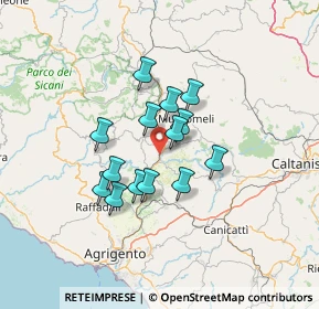 Mappa Zona industriale, 92025 Casteltermini AG, Italia (11.12286)