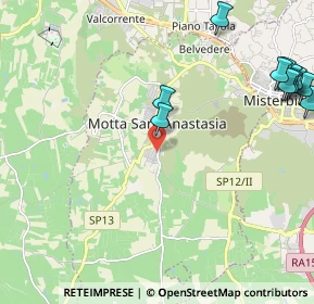 Mappa Via di Bartolo, 95040 Motta Sant'Anastasia CT, Italia (3.29364)
