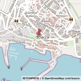 Mappa Corso Vittorio Emanuele, 108, 92019 Sciacca, Agrigento (Sicilia)