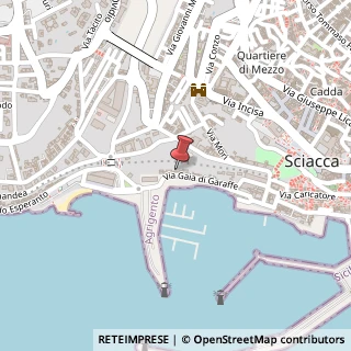Mappa Via Gaie di Garaffe, 16/A, 92019 Sciacca, Agrigento (Sicilia)