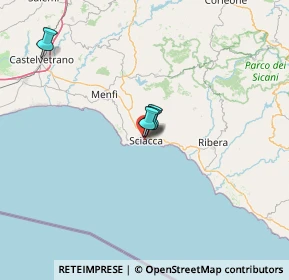 Mappa Via Gaie di Garaffe, 92019 Sciacca AG, Italia (44.36308)