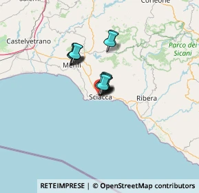 Mappa Via Gaie di Garaffe, 92019 Sciacca AG, Italia (7.79714)