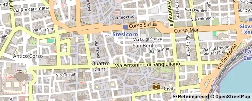 Mappa Catania