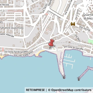 Mappa Via Lido Esperanto, 73, 92019 Sciacca, Agrigento (Sicilia)