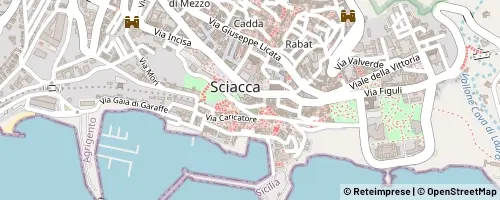 Mappa Sciacca