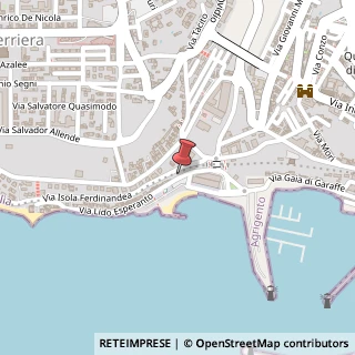 Mappa Via Lido Esperando,  4, 92019 Sciacca, Agrigento (Sicilia)