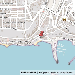 Mappa Via Lido Esperanto, 92019 Sciacca, Agrigento (Sicilia)