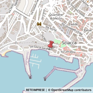 Mappa Piazza Conceria, 2, 92019 Sciacca, Agrigento (Sicilia)