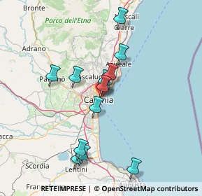 Mappa Via Tezzano, 95131 Catania CT, Italia (14.27923)