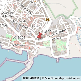 Mappa Corso Vittorio Emanuele, 92019 Sciacca, Agrigento (Sicilia)