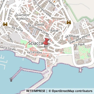 Mappa Piazza Campidoglio, 7, 92019 Sciacca, Agrigento (Sicilia)