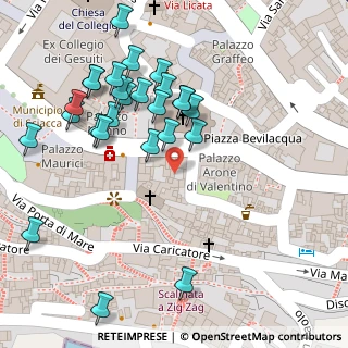 Mappa Piazza Duomo, 92019 Sciacca AG, Italia (0.07308)