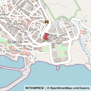 Mappa P.zza Friscia 17, 92019 Sciacca AG, Italia, 92019 Sciacca, Agrigento (Sicilia)