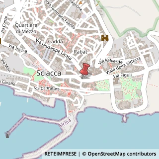 Mappa Via Roma, 82, 92019 Sciacca, Agrigento (Sicilia)