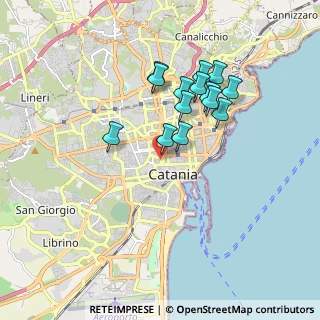 Mappa Via Monte Vergine, 95124 Catania CT, Italia (1.75143)
