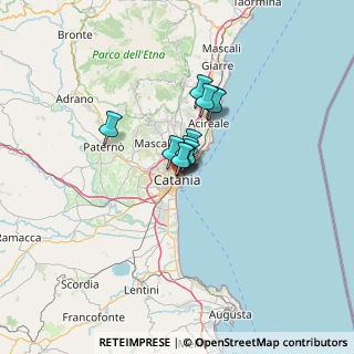 Mappa Via Carcaci, 95131 Catania CT, Italia (7.48909)