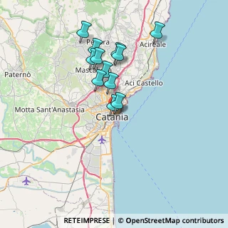 Mappa Via Pistone, 95131 Catania CT, Italia (7.03083)