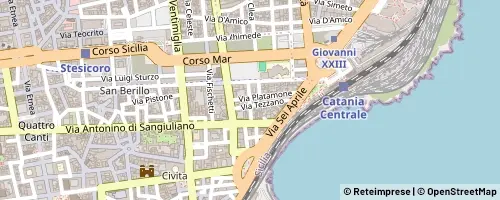 Mappa Catania