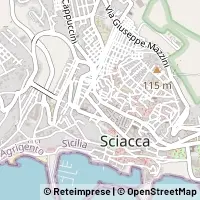 Mapa Sciacca