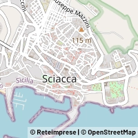 Kaart Sciacca