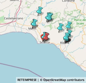 Mappa Via delle Azalee, 92019 Sciacca AG, Italia (14.081)