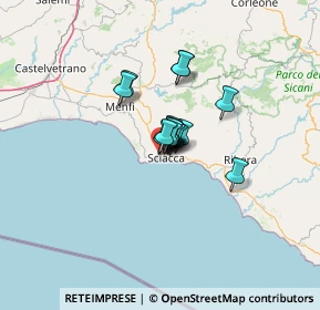 Mappa Via delle Azalee, 92019 Sciacca AG, Italia (6.5775)