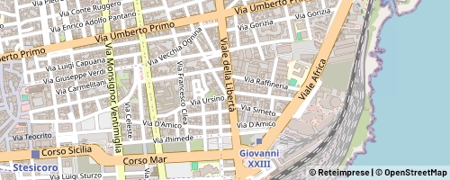 Mappa Catania