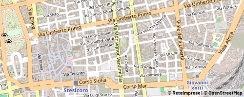 Mappa Catania
