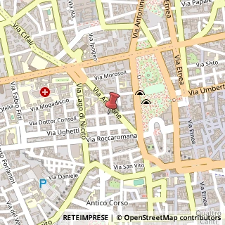 Mappa Via Dottor Consoli, 11, 95124 Catania, Catania (Sicilia)