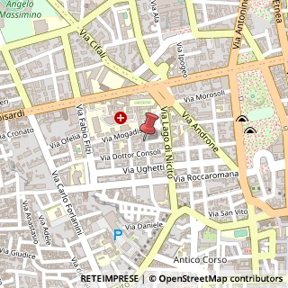 Mappa Via Adua, 31, 95124 Catania, Catania (Sicilia)