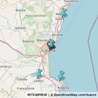 Mappa Via Guglielmo Oberdan, 95131 Catania CT, Italia (28.76583)