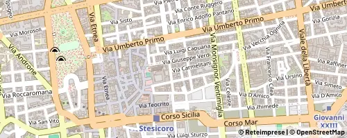 Mappa Catane