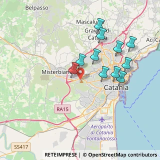 Mappa 95045 Catania CT, Italia (4.03636)