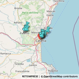 Mappa Via Lucchese Palli, 95124 Catania CT, Italia (7.06308)