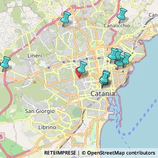 Mappa Via Lucchese Palli, 95124 Catania CT, Italia (2.41)