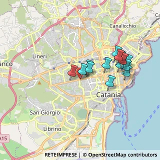 Mappa GPS 37.5104550, 95123 Catania CT, Italia (1.79)