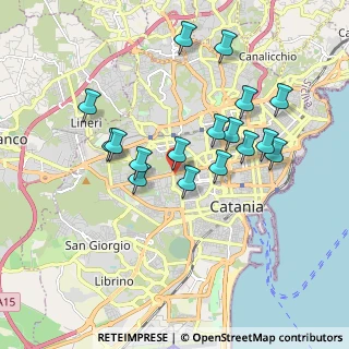 Mappa GPS 37.5104550, 95123 Catania CT, Italia (1.93529)