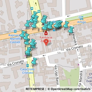 Mappa GPS 37.5104550, 95123 Catania CT, Italia (0.06885)