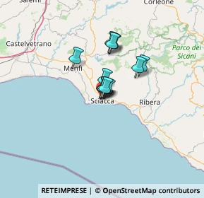 Mappa Vicolo San Vito, 92019 Sciacca AG, Italia (7.83833)