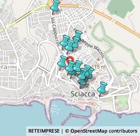 Mappa Vicolo San Vito, 92019 Sciacca AG, Italia (0.326)