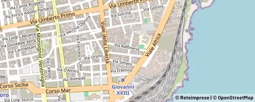 Mappa Catania