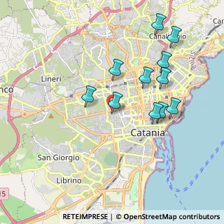 Mappa Via Cronato, 95124 Catania CT, Italia (2.09818)