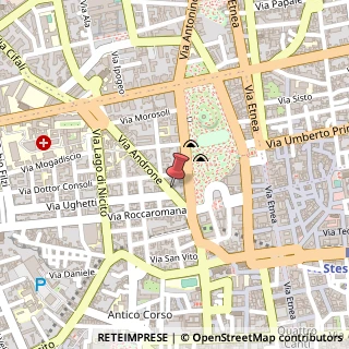 Mappa Via Androne, 24, 95124 Catania, Catania (Sicilia)