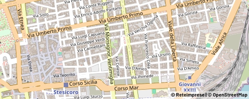 Mappa Catania