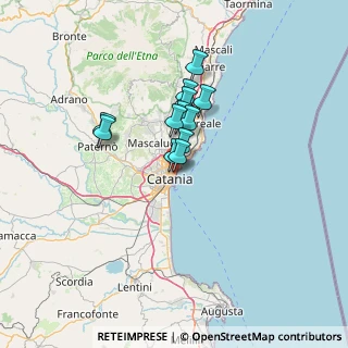 Mappa Via Raffineria, 95131 Catania CT, Italia (10.22417)